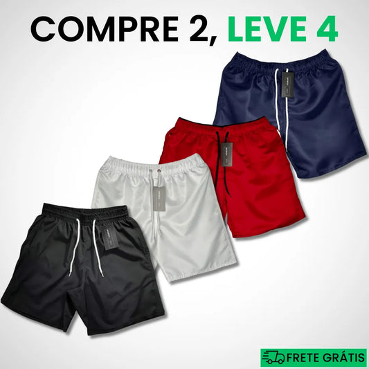 Kit 4 Shorts Premium Fit (COMPRE 2 LEVE 4)