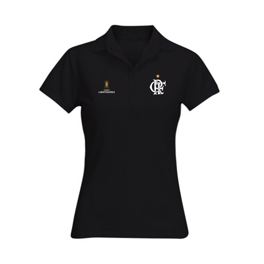 Camisa Polo Feminina - Flamengo Libertadores