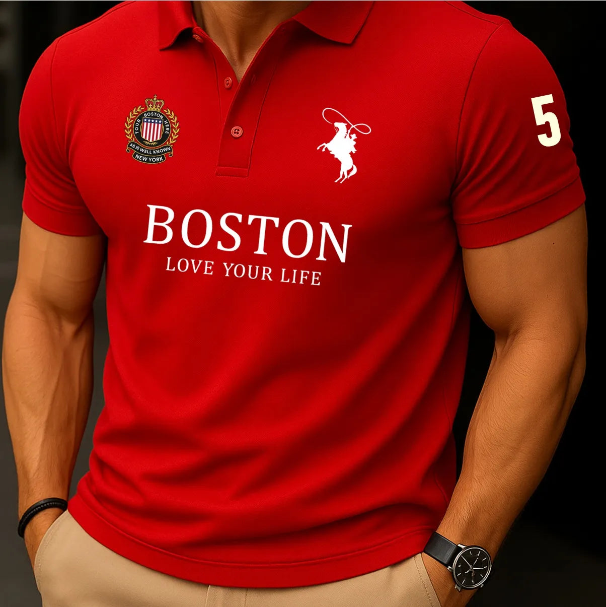 Camisa Polo Boston™