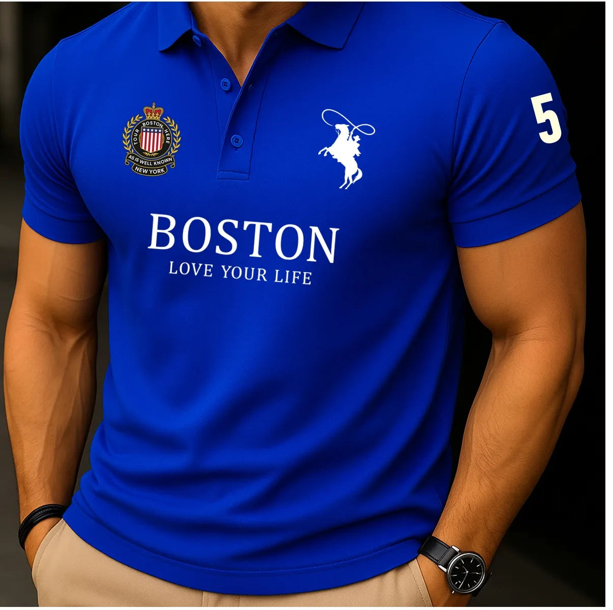 Camisa Polo Boston™