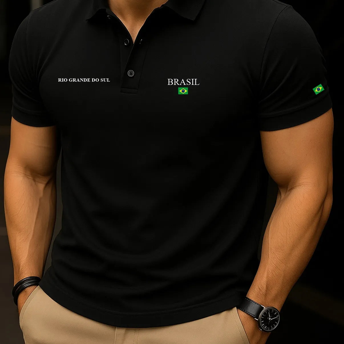 Camisa Polo Brasil - Rio Grande do Sul™