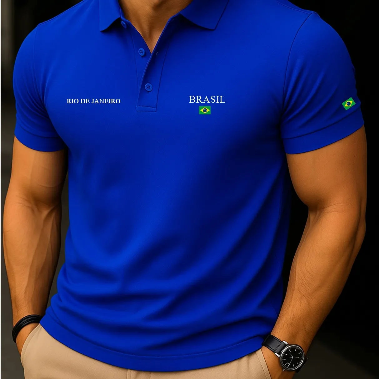 Camisa Polo Brasil - Rio de Janeiro™