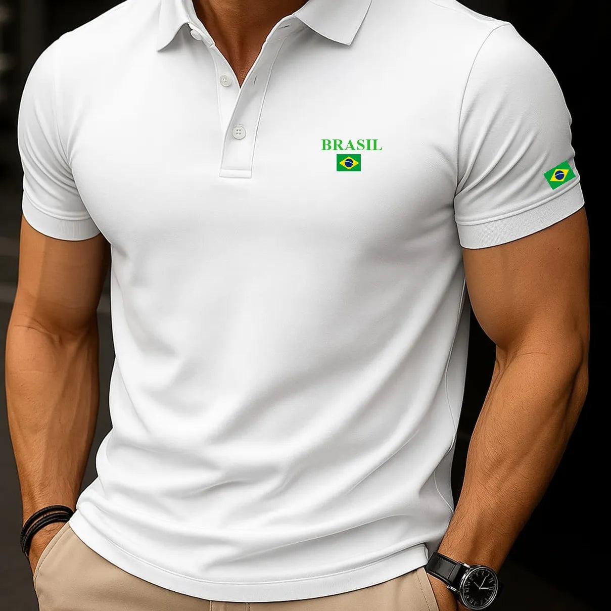 Camisa Polo Brasil - Mato Grosso™