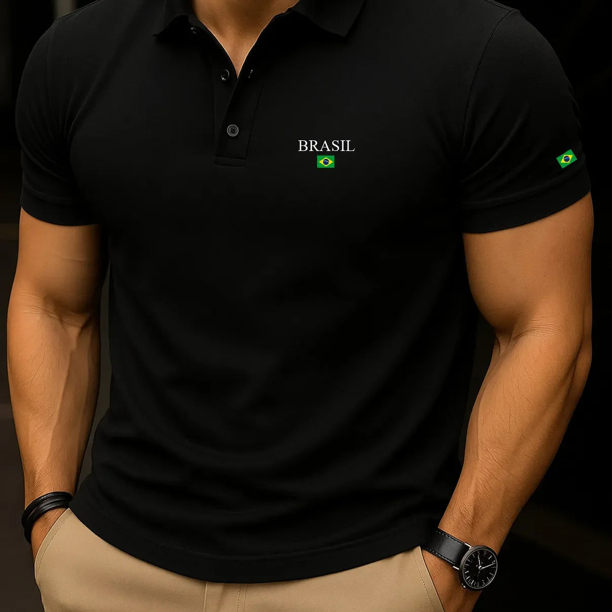 Camisa Polo Brasil - Amazonas™